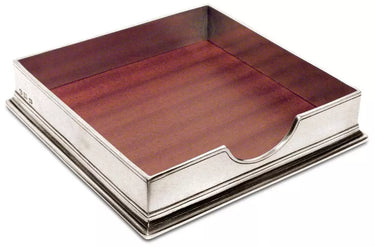 Serviettenhalter aus Zinn SIRMIONE - Cosi Tabellini - Serviettenhalter SIRMIONE - Cosi Tabellini | Cosi Tabellini - exklusiv und hochwertig | SmacoGlas