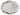 Cosi Tabellini Tablett oval BAROCCO 25 x 19 cm