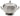 Cosi Tabellini BAIOCCO Deckelterrine, Suppenterrine 3 l aus Zinn 35 cm