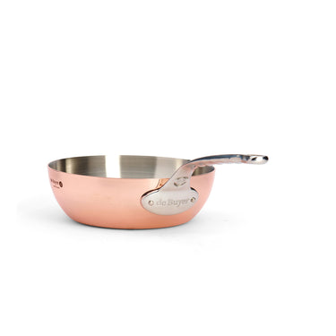 de Buyer PRIMA MATERA Konische Sauteuse Kupfer - Edelstahlgriff