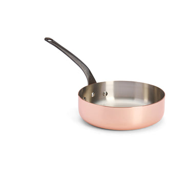 de Buyer PRIMA MATERA Tradition Sauteuse Kupfer Ø24cm - mit Gusseisengriff