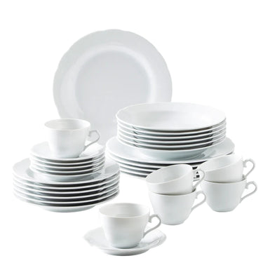 Kahla Porzellan Rosella Tafelservice 30 tlg. 6 Personen - Kahla Porzellan Rosella Tafelservice 30 tlg. 6 Personen | Kahla Porzellan - exklusiv und hochwertig | SmacoGlas
