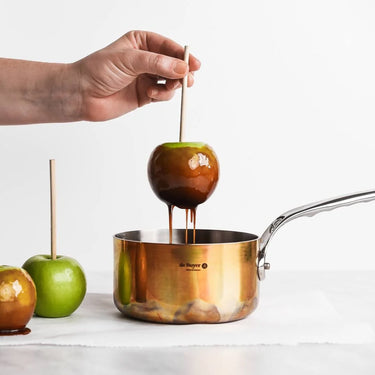 Casserole en cuivre de Buyer PRIMA MATERA - avec poignée en acier inoxydable