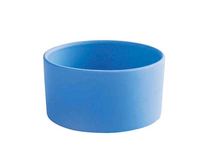 Gummi Griff für Becher Silikon blau