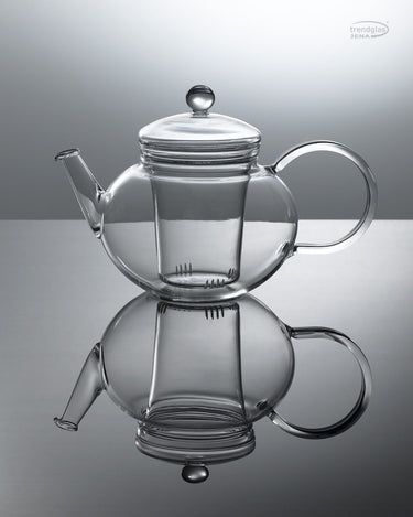 Teekanne aus Glas mit Teesieb - MIKO - Made in Germany - Teekanne MIKO |  Trendglas Jena - exklusiv und hochwertig | SmacoGlas