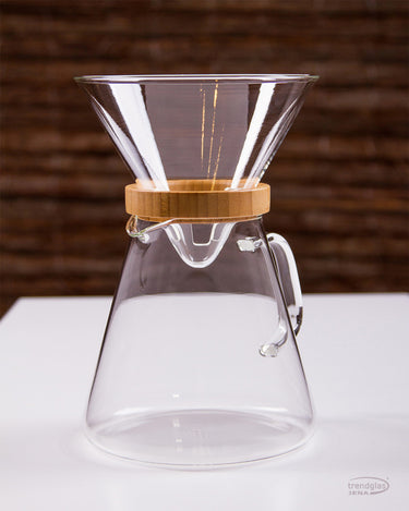 Kaffeebereiter POUR OVER BARI - Kaffeebereiter POUR OVER BARI | Glas Trendglas Jena - exklusiv und hochwertig | SmacoGlas