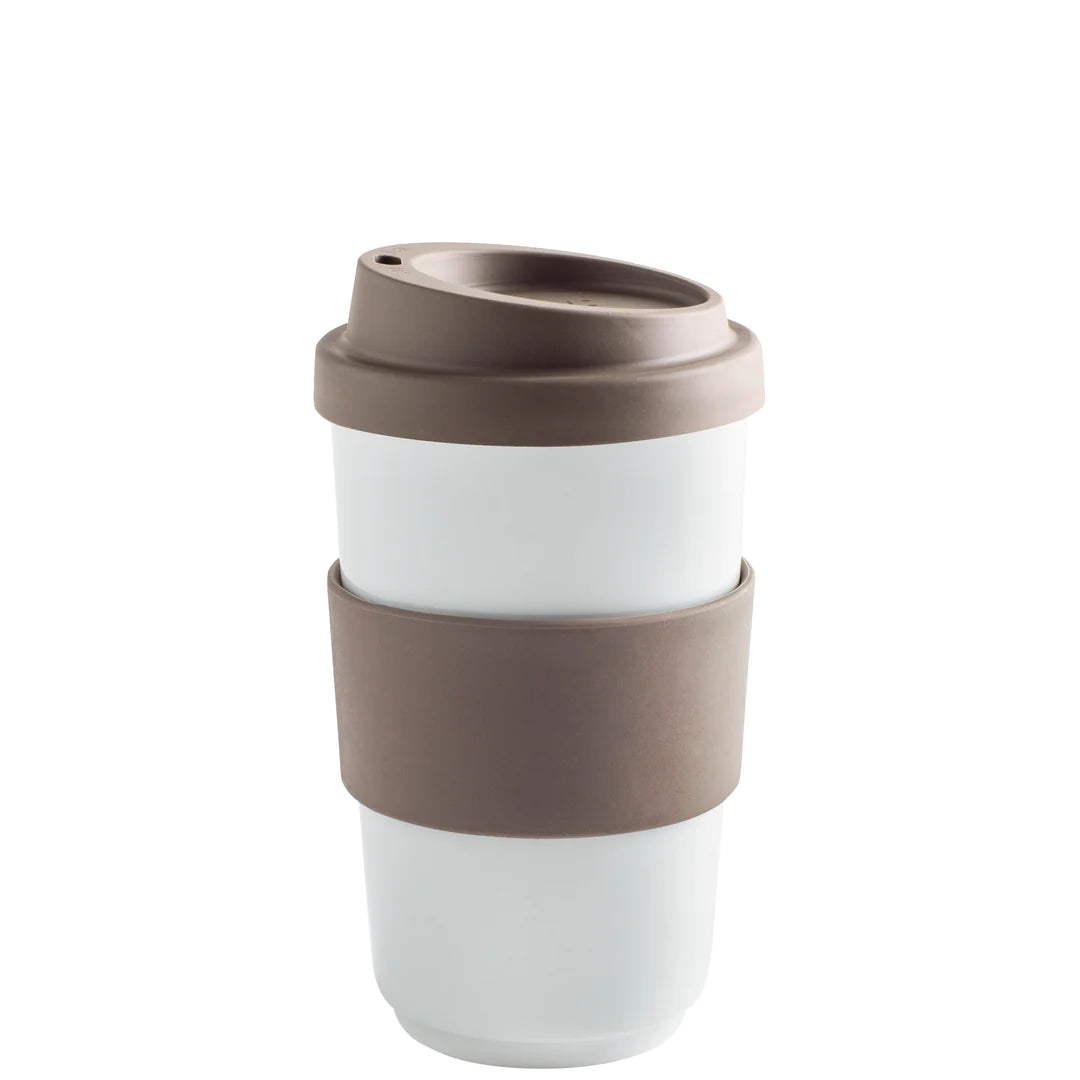 Kaffeebecher To Go - Kahla Porzellan Fillit To Go Becher 400 ml - Kahla Porzellan Fillit To Go Kaffeebecher 400 ml | To Go Becher Kahla Porzellan - exklusiv und hochwertig | SmacoGlas