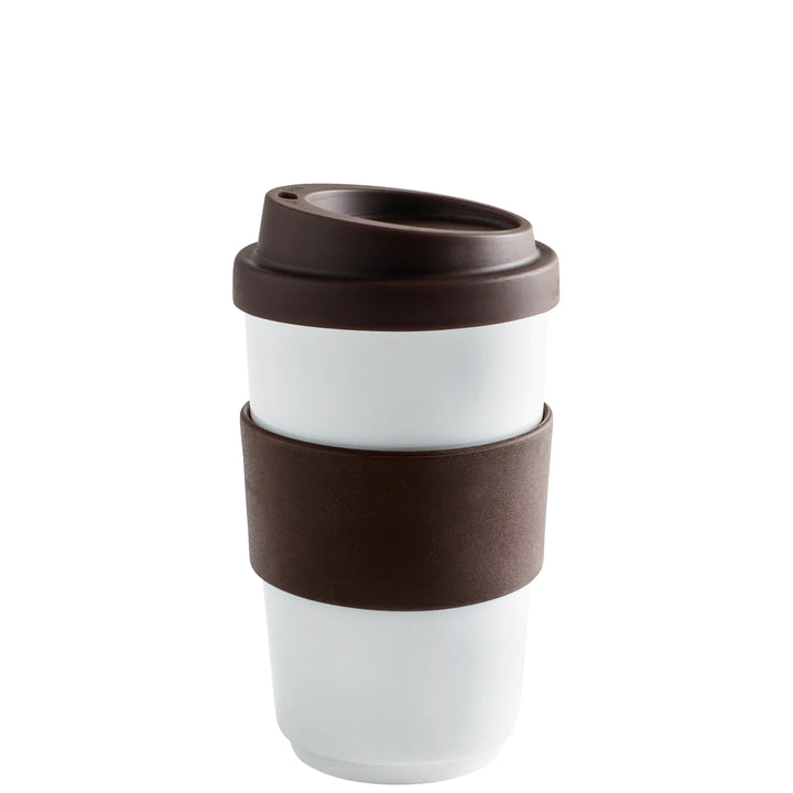 Kaffeebecher To Go - Kahla Porzellan Fillit To Go Becher 400 ml - Kahla Porzellan Fillit To Go Kaffeebecher 400 ml | To Go Becher Kahla Porzellan - exklusiv und hochwertig | SmacoGlas