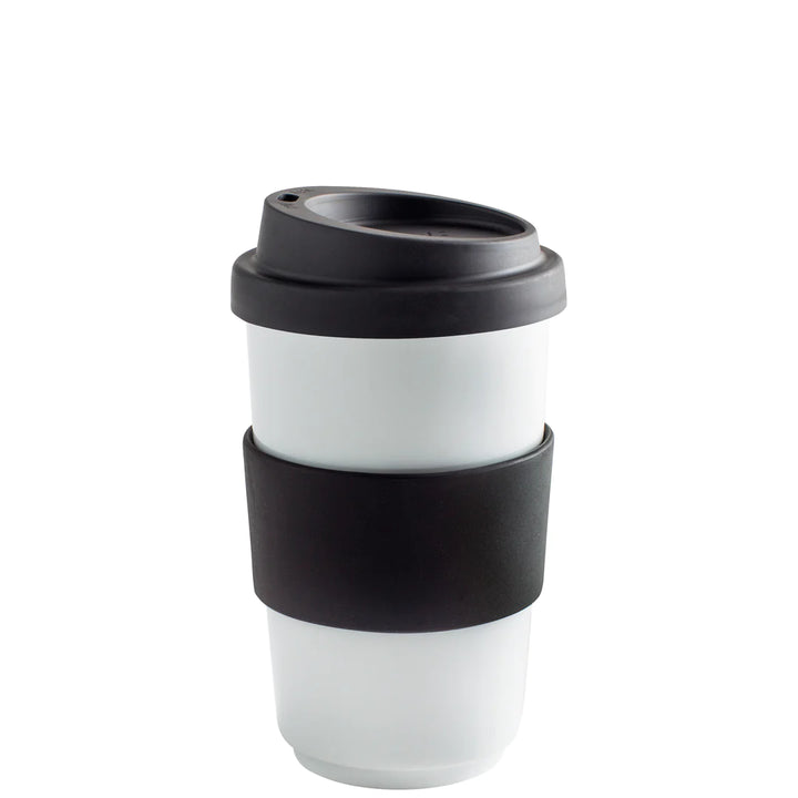 Kaffeebecher To Go - Kahla Porzellan Fillit To Go Becher 400 ml - Kahla Porzellan Fillit To Go Kaffeebecher 400 ml | To Go Becher Kahla Porzellan - exklusiv und hochwertig | SmacoGlas