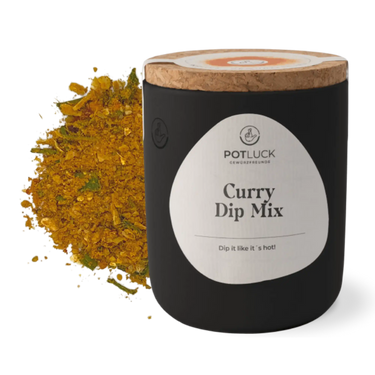 Premium Curry Dip Mix Gewürz - made in Germany - Curry Dip Mix |  Potluck - exklusiv und hochwertig | SmacoGlas