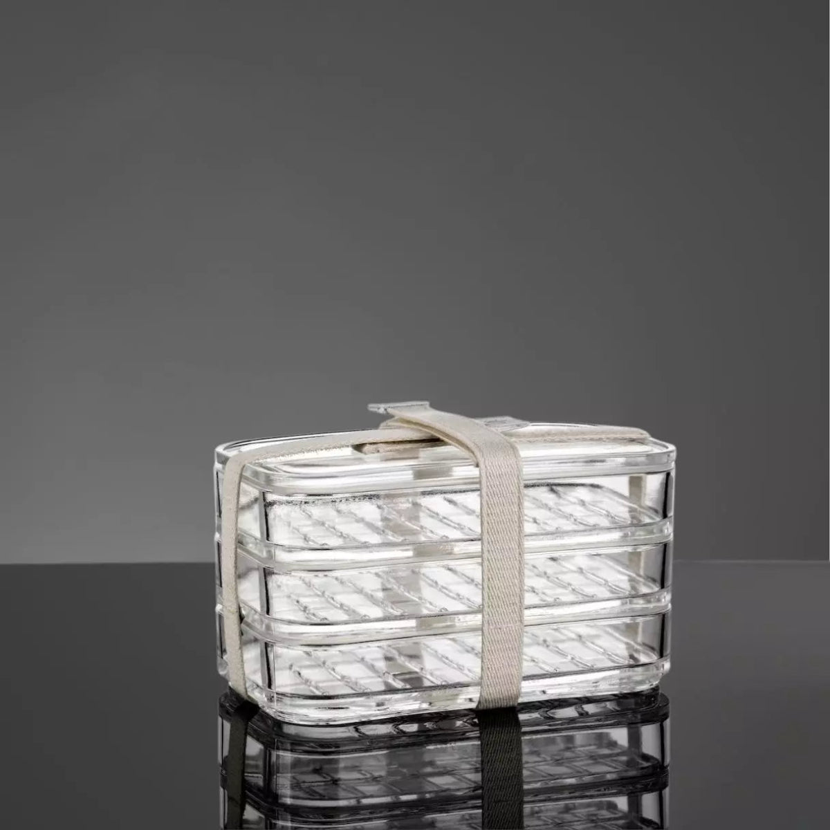 Glas Aufschnittbox mit Deckel - stapelbar - 10 % Starter-Rabatt - SmacoGlas Aufschnittbox Komplett-Set - spare 10% im Set | Glas SmacoGlas - exklusiv und hochwertig | SmacoGlas