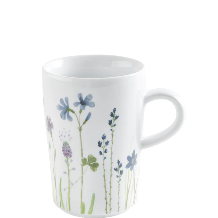  Wildblume Macchiato Tasse KAHLA Porzellan blau rot lila Lavendel