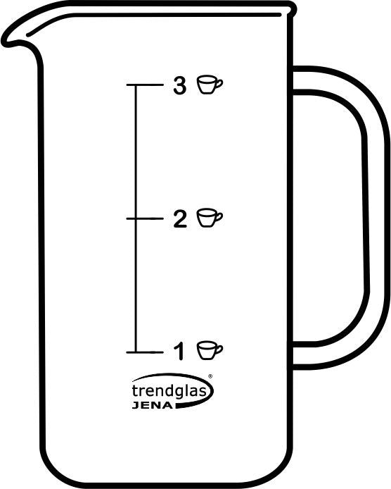 Ersatzglas FrenchPress SmacoGlas