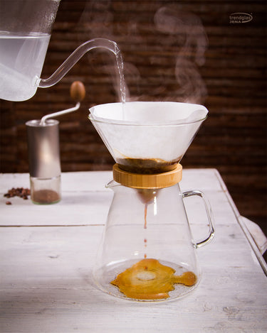 Filterhalter POUR OVER - Filterhalter POUR OVER | Glas Trendglas Jena - exklusiv und hochwertig | SmacoGlas