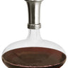 Cosi Tabellini BAIOCCO Weindekanter 1.4_L Zinn Kristallglas mit Verschluss 0362601b