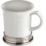 Cosi Tabellini CONVIVO Tasse aus Zinn (0,4 l) – klassisch, massiv & handgefertigt in Italien