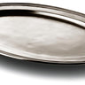 Cosi Tabellini Servierplatte ETRURIA oval Zinn