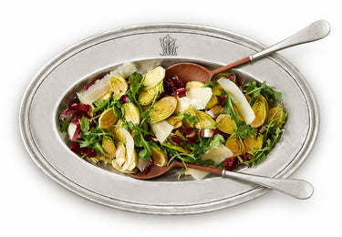 Cosi Tabellini Servierteller oval Zinn 48 x 30 cm