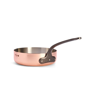 de Buyer PRIMA MATERA Tradition Sauteuse Kupfer Ø24cm - mit Gusseisengriff