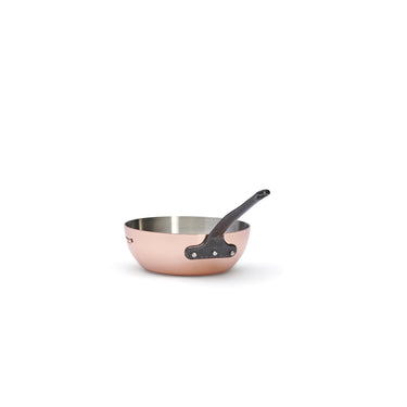 de Buyer PRIMA MATERA Tradition konische Sauteuse Kupfer Ø20cm - mit Gusseisengriff