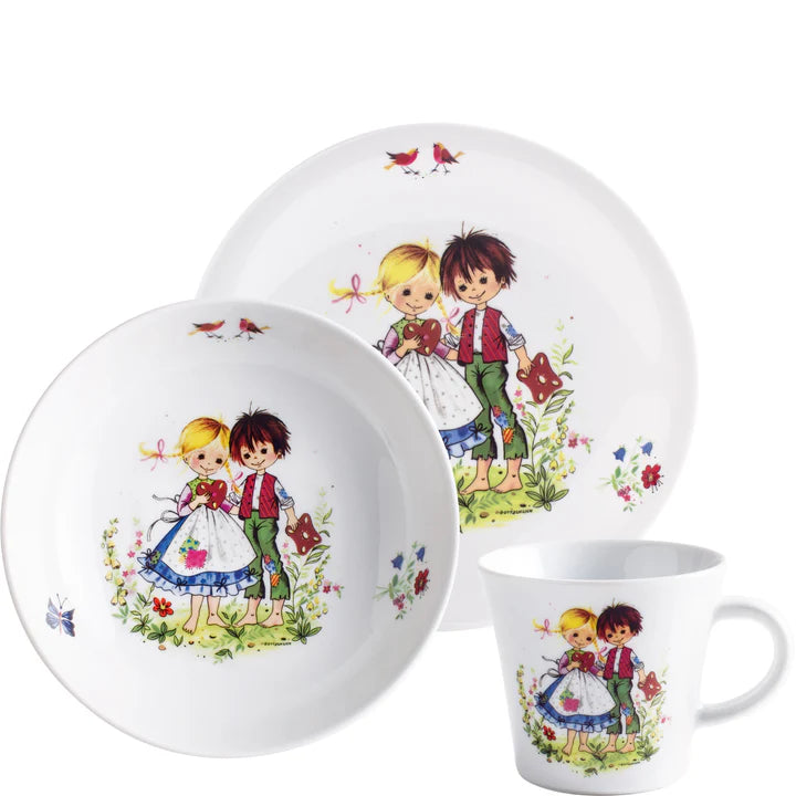 Kindergeschirr-Set Kahla Porzellan Hänsel und Gretel 3 tlg. KAHLA Kids