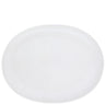 KAHLA Five Senses Platteovall 2cm weiss