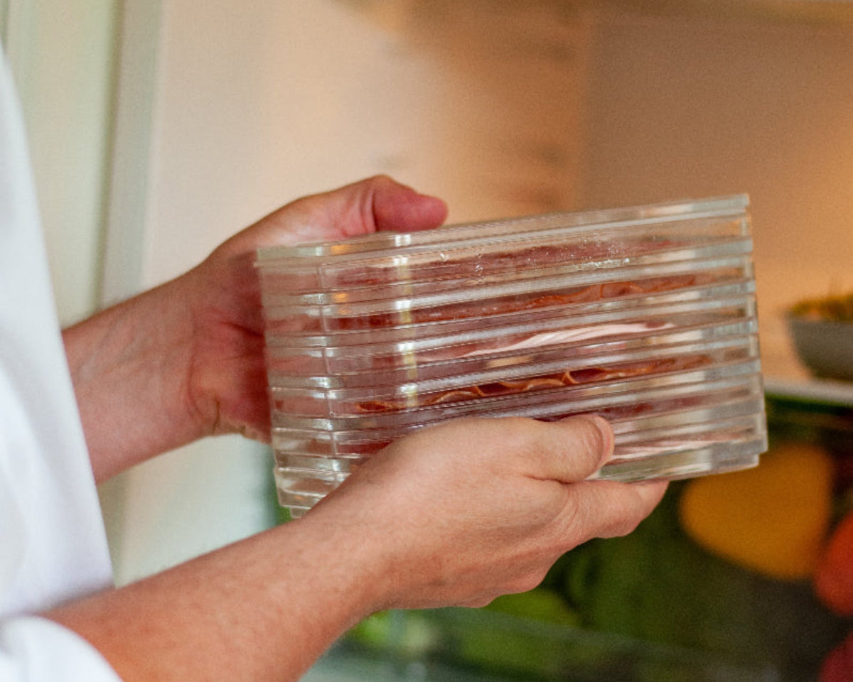 DIE stapelbare Aufschnittbox aus Glas – SmacoGlas