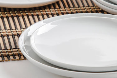 Kahla Porzellan BBQ Grillteller-Set 8tlg. weiß - Made in Germany - Kahla Porzellan BBQ Grillteller-Set 8tlg. weiß |  Kahla Porzellan - exklusiv und hochwertig | SmacoGlas