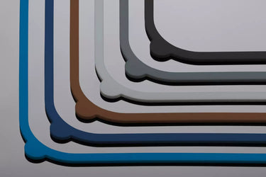 Braune Farbpalette der SmacoGlas Silikondichtungen – warme Naturtöne für aromadichten Verschluss und stilvolle Vorratshaltung