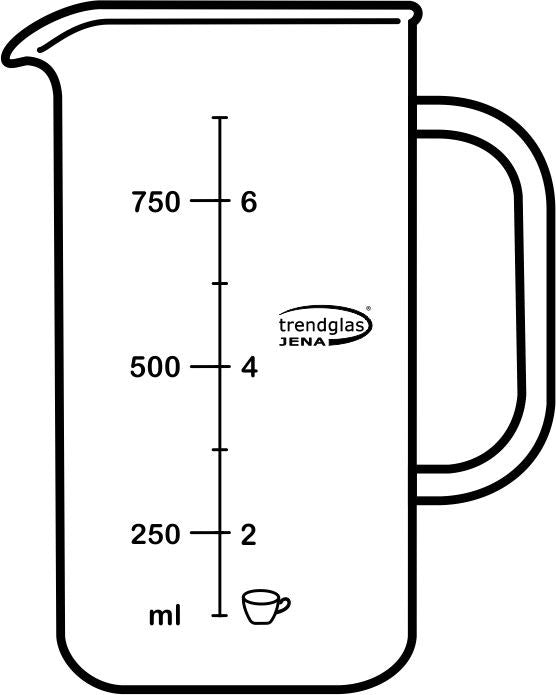 Ersatzglas FrenchPress SmacoGlas
